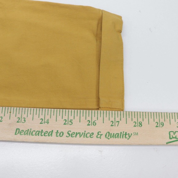 Lucky Brand Women’s The Cargo Yellow Mustard Pant NWT Size 2 / 26 - Picture 9 of 10